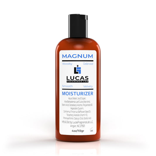 Magnum (Iso E Super) Body Moisturizer by Lucas Fragrance Lab